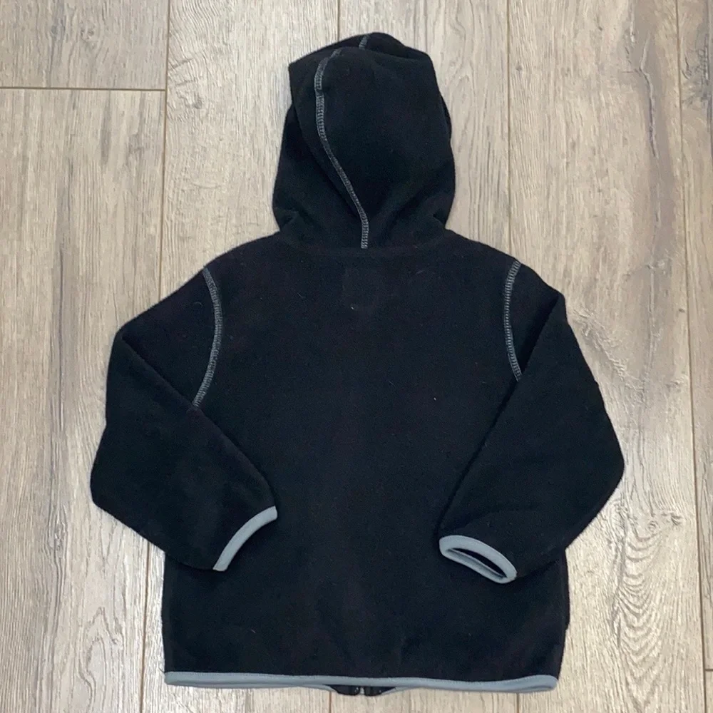 Old Navy Toddlers Black Poly Fleece Hoodie